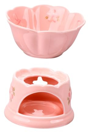 Alipis Ceramic Melting Pot Bowl for Chocolate Fondue Home Supplies for Melting Chocolate Cheese and Candy Kitchen Gadget