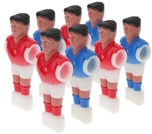 Milisten 8stücke Tischfußball Figuren Teiliges Zubehör Für Tischfußballmaschine Robuste Kickerfiguren Aus Präzise Spielerefahrung Geeignet Für Und Tischfußballspiele