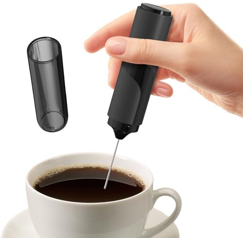 Montalatte portatile – Frusta elettrica per latte, ricaricabile, piccola frusta per caffè Matcha, per bevande, uova e cucina
