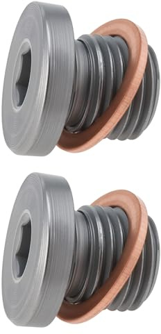Be In Your Mind Ölablassschraube M10 x 13 mm mit Dichtung, N90281802, kompatibel mit Volkswagen, kompatibel mit Audi, 2 Stück