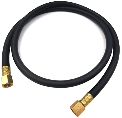 Inert Protective Air Hose 2M Argon Union Nut 1 4 Inch Right Thread Nuts Compressed Nitrogen Carbon Dioxide 20 Bar Cold -30