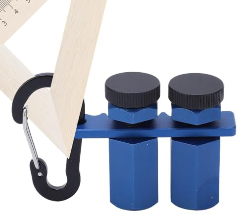 Topes Para Escuadra De Carpintero | Herramientas De Carpintero De Aleación De Aluminio - Guía Para Sierra Circular Calibres Altos De Escalera - Para Bricolaje Taller Obra Construcción Alineación