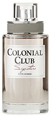 JEANNE ARTHES - Eau de Toilette Homme - Colonial Club Signature - Boisé et Fleuri - Bois d'Oranger et Cèdre Blanc - Fabriqué en France à Grasse - Cadeau homme - 100 ml