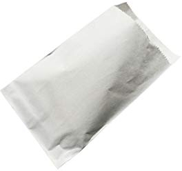 Papiertüten 12 x 18 cm WEISS mit Klappe (200 Stück)