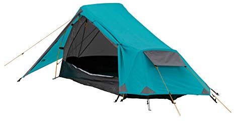 Grand Canyon RICHMOND 1 - tenda a tunnel per 1 persona | ultraleggera, impermeabile, di piccole dimensioni | tenda per il trekking, campeggio, all'aperto | Blue Grass (blu)