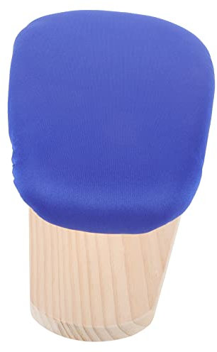 DOITOOL Asse Da Stiro Spalla Imbottita e Tappetino, Sgabello Da Stiro in Legno Stabile Per Uso Domestico, Accessorio Pratico Per Stiratura e Sartoria