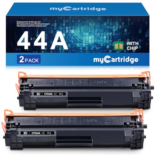 MYCARTRIDGE 44A CF244A Toner Kompatibel für HP 44A Ersatz für HP LaserJet Pro m15w Toner für MFP M28-M31 M28a M28 M15w M15a M15 M14-M17 (2 Schwarz)