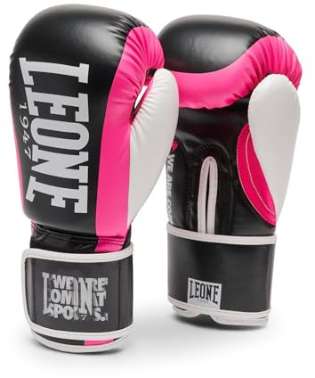 LEONE 1947, GUANTI BOXE LOGO WACS 10ozM Fuchsia