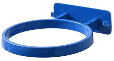 Basketballkorb für die Wandmontage, Basketball-Aufbewahrungsregal for Zuhause, Wandmontage, Fußball-Aufbewahrung, Ball-Aufbewahrungskorb, Präsentationsständer, stanzfreier Basketball-Rahmen(Blue)
