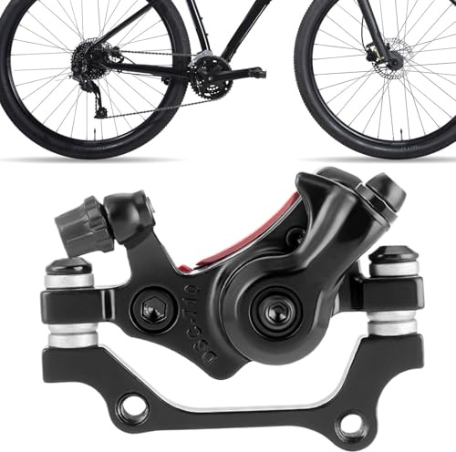 Bremssattel vorne Fahrradbremssattel, mechanische Scheibenbremse | Hydraulische Scheibenbremsen, Robuste Bremssattel vorne hinten, Ersatz der Gruppe Bremssattel für Berg, c