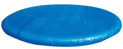 ZWCSHUU Rechteckige, runde, große Schwimmbadabdeckungen, Dicke, wasserdichte Schwimmbadabdeckungen zur Reduzierung der Verdunstung Pool Abdeckplane(244cm Diameter)