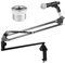Microphone Arm,360° Rotatable Premium Low Profile Mic Arm Mic Stand,Foldable Mic Boom Arm For Gaming Podcasting Streaming Recording