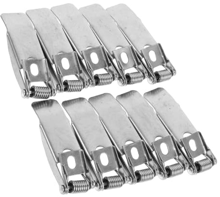 SEWOART Clip a Molla Per Faretti Incasso 10 Pezzi Supporto Fibbia Per Lampade Led Plafoniere Soffitto Morsetto a Molla Per Montaggio Facile E Sicuro Di Faretti E Lampade Da Incasso