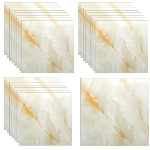 Pannelli murali autoadesivi, 24 pezzi di piastrelle adesive per cucina, 30X30CM Pellicola staccabile e adesiva 3D, pannelli murali tagliabili DIY, piastrelle autoadesive per bagno, cucina, soggiorno