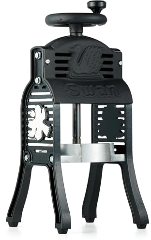 Ikenaga Iron Works Swan Shaving Ice Machine (Manual type) Black Swan【Japan Domestic genuine products】