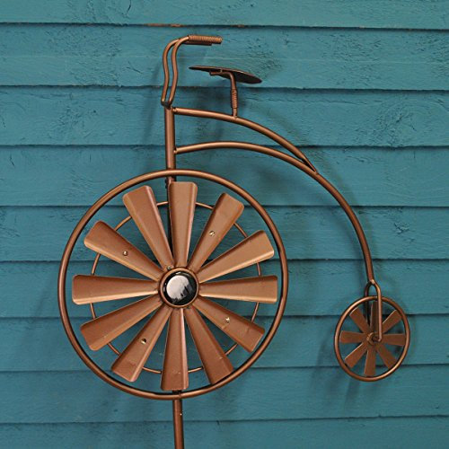 Penny Farthing Windspinner Light (Solar) by Smart Solar