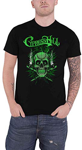 Cypress Hill Unisex Tee: Twin Pipes - Large - Black