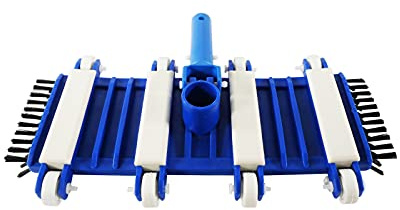 well2wellness® Pool Bodensauger Mida.Sweep 8-Rad-Bodensauger mit seitlichen Bürsten