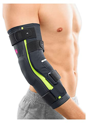 medi Epico active Ellenbogenorthese S lime/grey