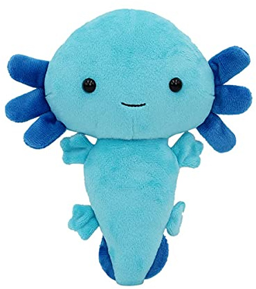 Axolotl Carvay Plüschkissen Puppen 20 cm (Blau)