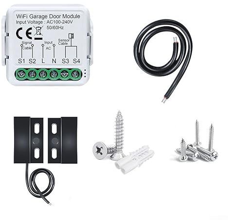 for TUYA Smart WiFi Garage Door Controller Timing Garage Smart Switch On-Off App Remote for Access Control Smart Garage Door