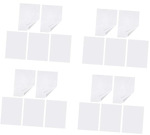 CIMAXIC 20 Blatt Staubfolie Multifunktionales Klebepapier Für Stickereien Kreuzstich- Und Diamantzeichnungen
