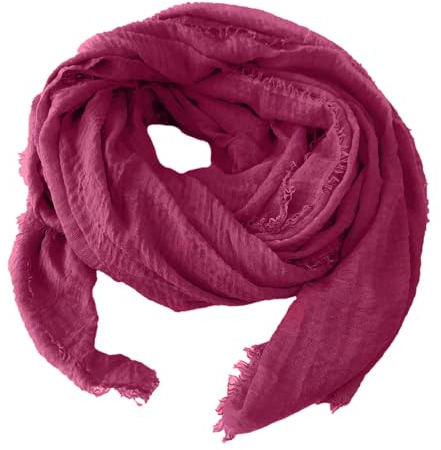 Niklarson Schal Tuch violett 190x100cm Damen Poncho Stola Pareo Viskose T654