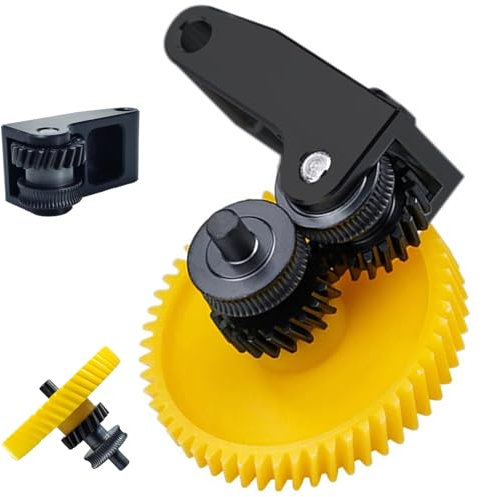XIFOWE Kit di accessori per estrusore elicoidale in acciaio temprato P1/X1, maniglia in acciaio temprato con rivestimento nano-rivestito DLC, per stampanti 3D Bambu Labs X1C/X1E Carbon P1P/P1S