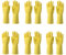Siyecioa 6 Paar Gummihandschuhe, Putzhandschuhe, Haushaltshandschuhe, Spülhandschuhe, Handschuhe Küche, Gartenhandschuhe Wiederverwendbare für Küche, Spülen, Putzen (M 6 Paar)