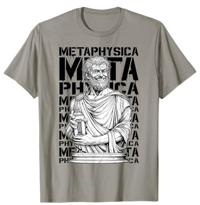 Metafísica Metafísica Divertida Filosofía Aristóteles Graffiti Camiseta