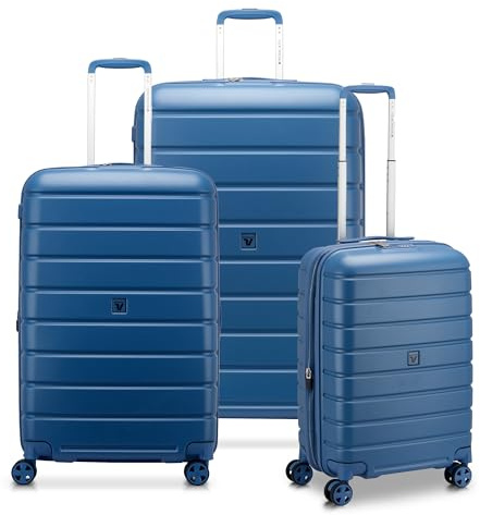 Roncato RELIFE Set valigie Espandibile - Blu Retrò