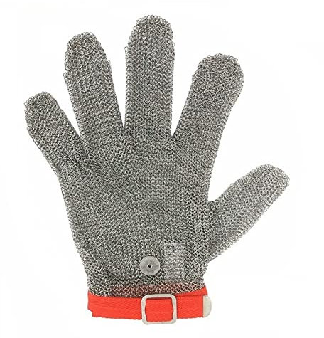Gants Résistants Aux Coupures, Gants résistants aux coupures métalliques, Salle à Manger, Retirer la Coquille d'huître, Gants de Protection des Mains pour Mains Gauche et Droite