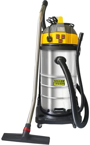 80L 3000W Industrial Wet And Dry Vacuum Cleaner | Longer 2.5M Hose | Commercial Vacuum With Attachments