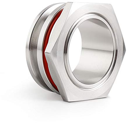 1 stück 1,5 ''2'' Tri-Clamp Nahtlosen Schott Kompression Fitting Edelstahl SS304(2inch Ferrule 64)
