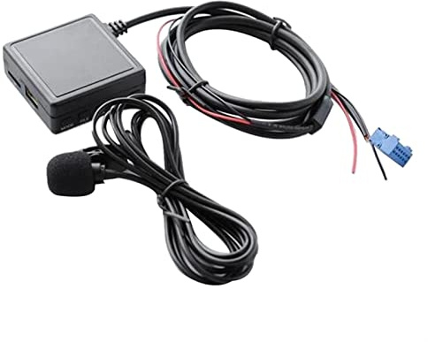 Vuzmode Microfono Bluetooth for auto Adattatore audio USB AUX Radio RCD RNS210 310, for Passat B7, for Polo, for Golf 6, for Presa USB per auto