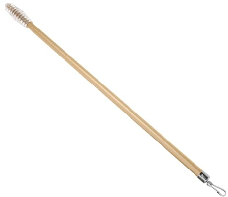 CONGARTENO Varilla para Tirar Cortina 50 Cm Aluminio Aleación Oro Mate Barra de Cortina Moderna Manual Ergonómica para Persianas en Hogar