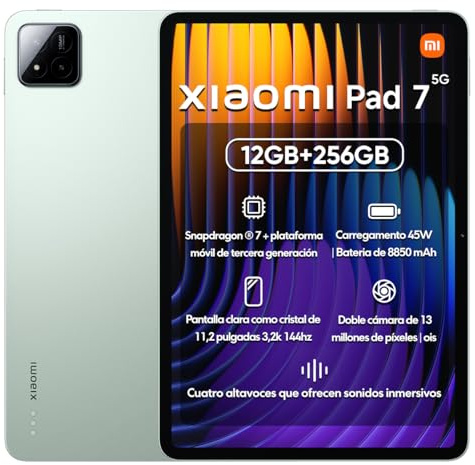 XIAOMI Pad 7 Tablet 12+256GB,Verde