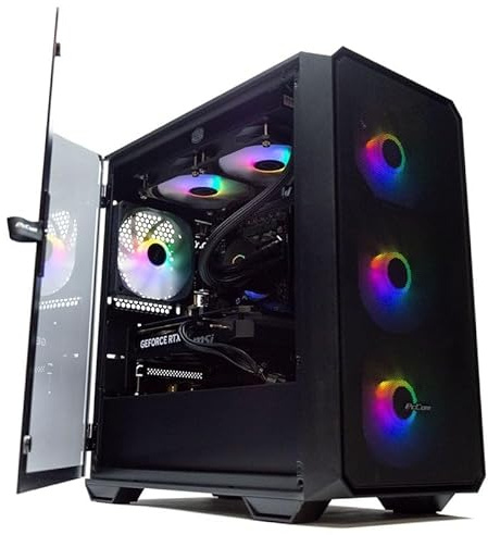 PcCom Ready V2 PC Gaming Intel Core i7-14700KF, RTX 5060 Ti 16GB, 32GB RAM, 2TB SSD NVMe, Windows 11 Home, Ordenador Gaming Alto Rendimiento 1440p 4K