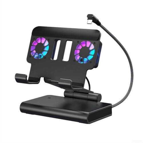 Docking station per Nintendo Switch 2 con doppia ventola di raffreddamento 4K 144Hz dissipazione del calore