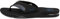 REEF Men's Fanning Flip-Flop, Black/Pool Palm, 12 UK