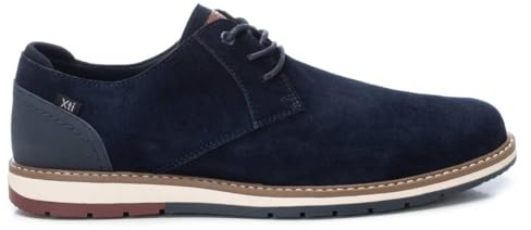 XTI - Zapatos Casual Hombre Navy - Calzado Cómodo y Versátil - Moda Casual - Modelo 14117801 (Talla 40)
