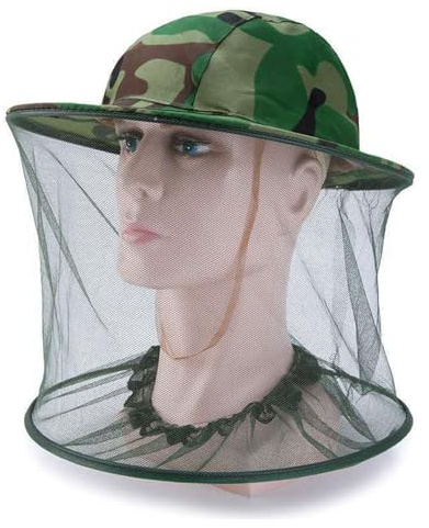 Niuus Anti-mosquito Fishing Hat Tool Full Set Beekeeping Anti-bee Hat Cowboy Bee Hat Bee Protective Clothing Hat Sun Mask