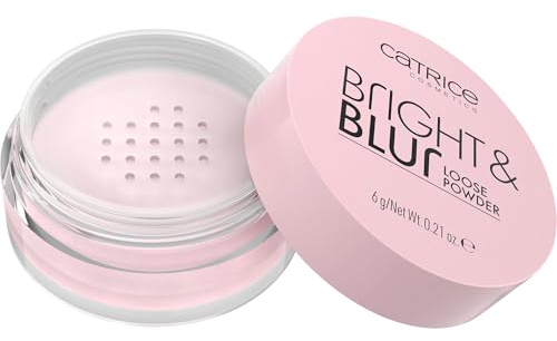 Catrice Cosmetics Bright et Blur Loose Powder poudre libre, éclaircissant, effet voilé, naturel (4.8g)
