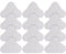 Sgizoku Microfiber Steam Mop Pad Replacement Compatible with H2O H20 Mop X5 Steam Steam Cleaners Washable & Reusable - 12 Pack