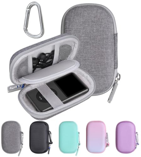 MP3-Player-Hülle, kompatibel mit Innioasis Y1, Ohrhörern und USB-Kabel (grau, nur Hülle)