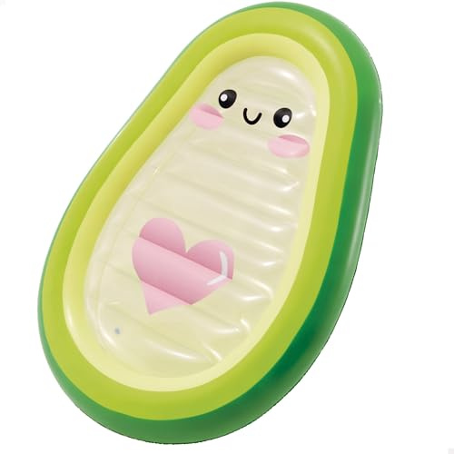 Intex Colchoneta hinchable de aguacate, 165x114 cm, Para playa, Para piscina, Capacidad máxima para 1 persona, Peso máximo 100 kg, +14 años (58739)