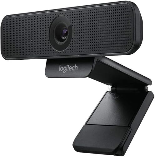 Logitech C925-e Webcam with HD Video and Built-In Stereo Microphones (Renewed)
