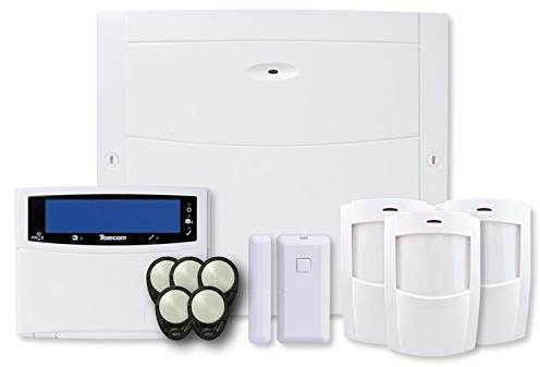 Texecom KIT-0086 Premier Elite 64-W Ricochet 64 Zone Wireless Alarm Kit with Wired Keypad
