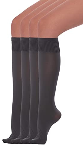 WOOTI TIGHTS Gambaletto Donna in Microfibra 70 Den - Traspirante - Eleganza - Comfort Senza Stringere - Made in Italy - 2 Paia