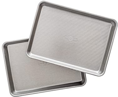 USA Pan Nonstick Quarter Sheet Pan, Set of 2